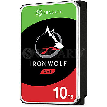 10TB Seagate ST10000VN000 IronWolf NAS 3.5" S-ATA 6Gb/s Dauerbetrieb