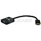 Equip 11903607 HDMI-VGA Adapter mit Audio schwarz
