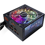 650 Watt Inter-Tech 88882147 Argus RGB CM II  ATX 2.3 teilmodular 80 PLUS Gold