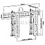 Equip 650351 Pop-Out-Wandhalterung 37-70" VESA schwarz