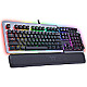 Thermaltake Argent K5 RGB Gaming Keyboard Titanium MX SPEED RGB Silver