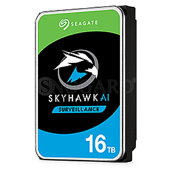 16TB Seagate ST16000VE002 SkyHawk AI 3.5" SATA 6Gb/s Dauerbetrieb / DVR