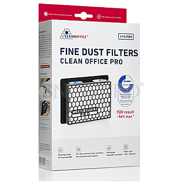 Clean Office PRO Drucker Feinstaubfilter 150x120x50mm 2er