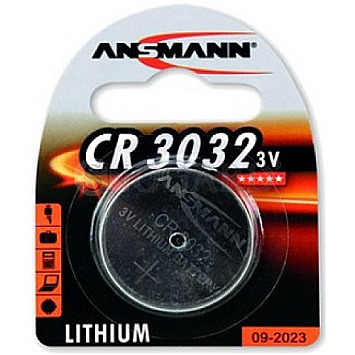 Ansmann 1516-0013 CR3032 Lithium Knopfzelle 3V 550mAh