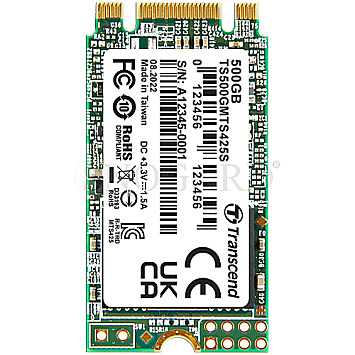 500GB Transcend TS500GMTS425S MTS425S SSD M.2 2242 SATA 6Gb/s