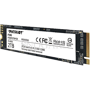2TB Patriot P300P2TBM28 P300 M.2 2280 PCIe 3.0 x4 SSD