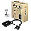 Club 3D CAC-1010 DisplayPort / USB auf DL DVI-I Aktiver Adapter 60cm schwarz