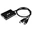 Club 3D CAC-1010 DisplayPort / USB auf DL DVI-I Aktiver Adapter 60cm schwarz