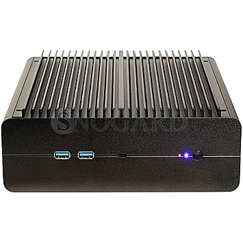 Inter-Tech 88887372 IP-60 Mini-ITX / DTX120 SFF Case 120W extern schwarz