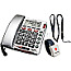 Amplicomms BigTel 50 Alarm Plus Analog Telefon dark grey