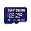 128GB Samsung PRO Plus R160/W120 microSDXC UHS-I U3 A2 Class 10 V30 Kit