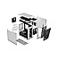 Fractal Design FD-C-MES2N-02 Meshify 2 Nano White TG Clear Tint Edition