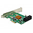 DeLOCK 90382 4 Port SATA PCIe 2.0 x1 Card Low Profile