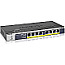 Netgear ProSAFE GS108PP Desktop Gigabit Switch 8-Port 123W PoE+ IGMPv3