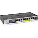 Netgear ProSAFE GS108PP Desktop Gigabit Switch 8-Port 123W PoE+ IGMPv3