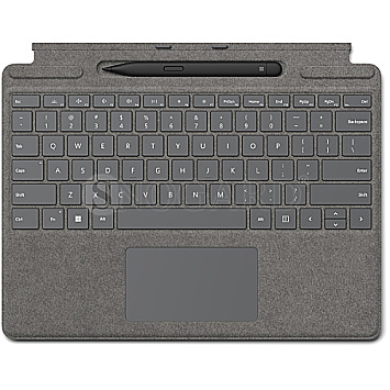 Microsoft 8X8-00065 Surface Pro Signature Keyboard + Slim Pen 2 Bundle platin