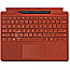 Microsoft 8X8-00025 Surface Pro Signature Keyboard + Slim Pen 2 Bundle mohnrot