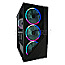 LC-Power LC-803B-ON Gaming 803B Shaded X RGB Window Black Edition