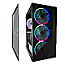 LC-Power LC-803B-ON Gaming 803B Shaded X RGB Window Black Edition