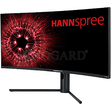 86.4cm (34") HANNspree Gaming HG342PCB VA HDR400 21:9 UltraWide Quad HD Curved