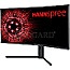 86.4cm (34") HANNspree Gaming HG342PCB VA HDR400 21:9 UltraWide Quad HD Curved