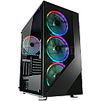 LC-Power LC-803B-ON Gaming 803B Shaded X RGB Window Black Edition