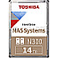 14TB Toshiba HDWG21EUZSVA N300 High-Reliability 3.5" SATA 6Gb/s bulk