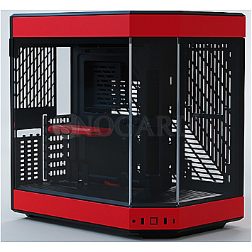 Hyte CS-HYTE-Y60-BR Y60 Tempered Glass Black & Red Edition