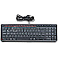 Contour Design Balance Keyboard Wired QWERTZ USB schwarz