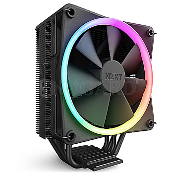 NZXT RC-TR120-B1 T120 CPU Air Cooler Black with 120mm RGB Fan