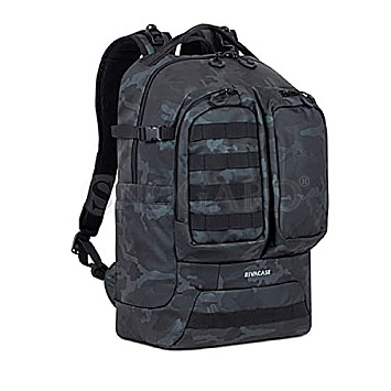 Rivacase 7661 Sherwood 17.3" Notebook Rucksack grau camo