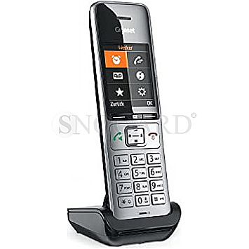 Gigaset Comfort 500HX DECT Mobilteil (schnurlos) silber/schwarz