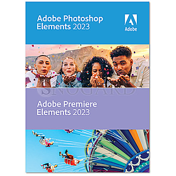 Adobe Photoshop Elements 2023 & Premiere Elements 2023 Box+Key deutsch