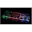 Manhattan 178457 RGB Gaming Tastatur mit Metallunterseite USB schwarz