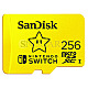 256GB SanDisk Nintendo Switch R100/W90 microSDXC UHS-I U3 Class 10 V30