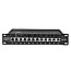 Digitus DN-91612S-EA CAT6A 10" Patch Panel 12 Port 1HE schwarz