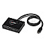 Lindy 43329 2 Port USB-C Switch bidirektional schwarz