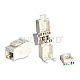 Equip 769216 Keystone Jack ungeschirmt CAT6 Anschluss 8er Set