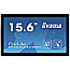 39.6cm (15.6") Iiyama ProLite TF1634MC-B8X IPS Full-HD Touch IP65 VESA Pivot USB