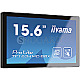 39.6cm (15.6") Iiyama ProLite TF1634MC-B8X IPS Full-HD Touch IP65 VESA Pivot USB