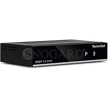 TechniSat 0010/4713 Digit S3 DVR SAT DVB-S2 Receiver schwarz