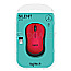 Logitech M220 Silent Wireless Mouse red