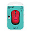 Logitech M220 Silent Wireless Mouse red