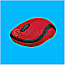 Logitech M220 Silent Wireless Mouse red