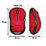 Logitech M220 Silent Wireless Mouse red