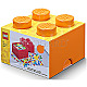 Room Copenhagen 40031760 LEGO Storage Brick 4 orange