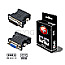 Club 3D CAA-DMA>CFA DVI-I Single Link / VGA Adapter schwarz