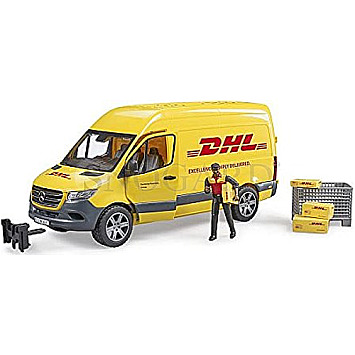 Bruder 02671 Profi-Serie MB Sprinter DHL mit Fahrer