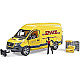 Bruder 02671 Profi-Serie MB Sprinter DHL mit Fahrer