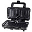 Emerio ST-109562 Sandwichtoaster XXL Muschelform schwarz